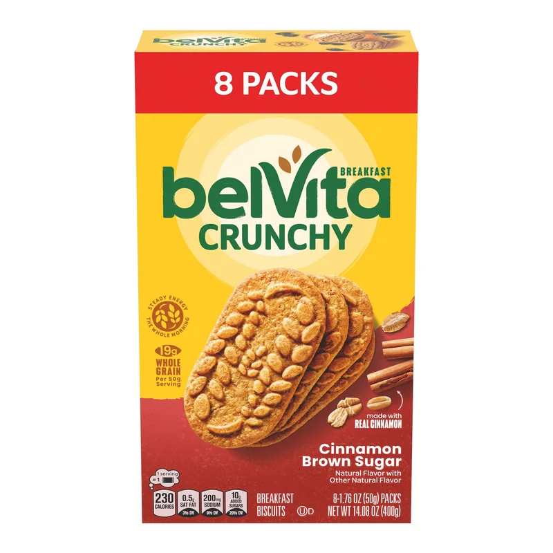belVita Cinnamon Brown Sugar Breakfast Biscuits