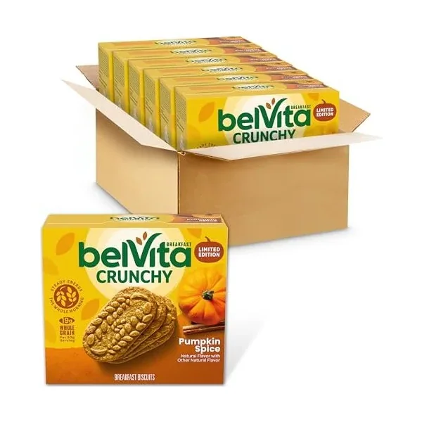 belVita Pumpkin Spice Breakfast Biscuits